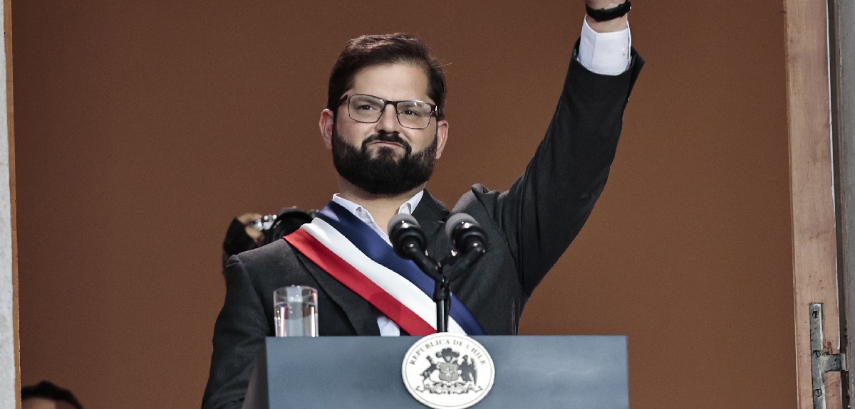 Boric en su primer discurso como presidente: 