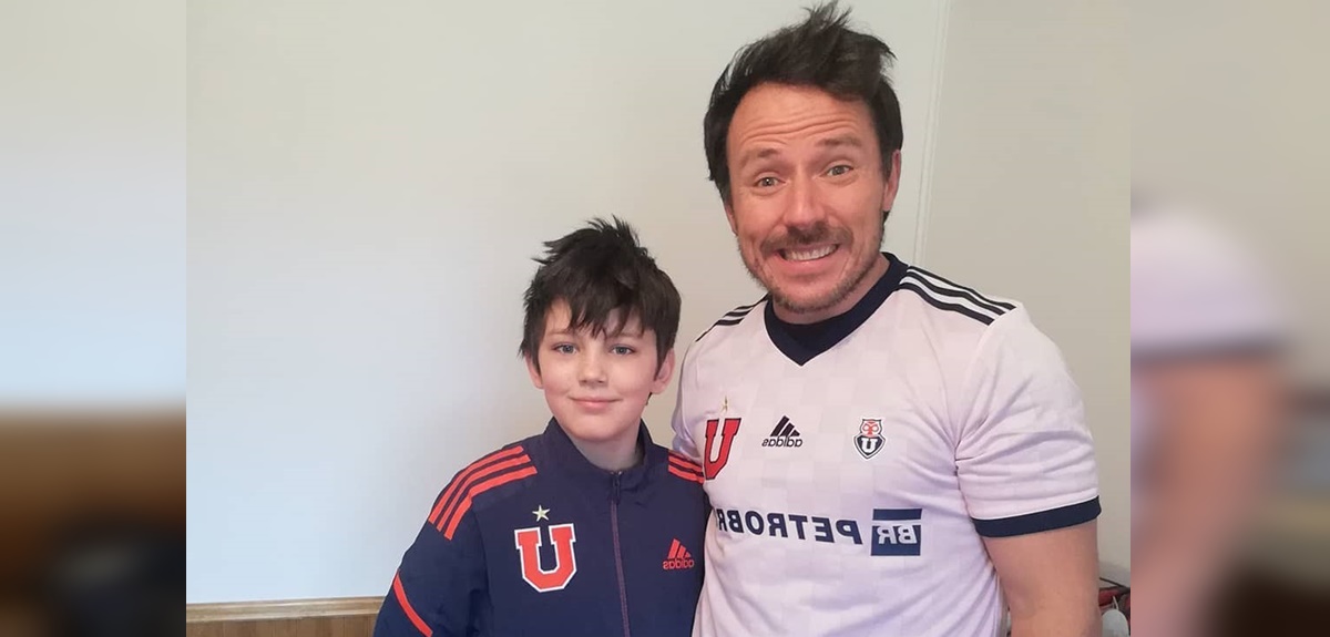 Gonzalo Egas continuó especial tradición con su hijo Noah y compartió foto: 