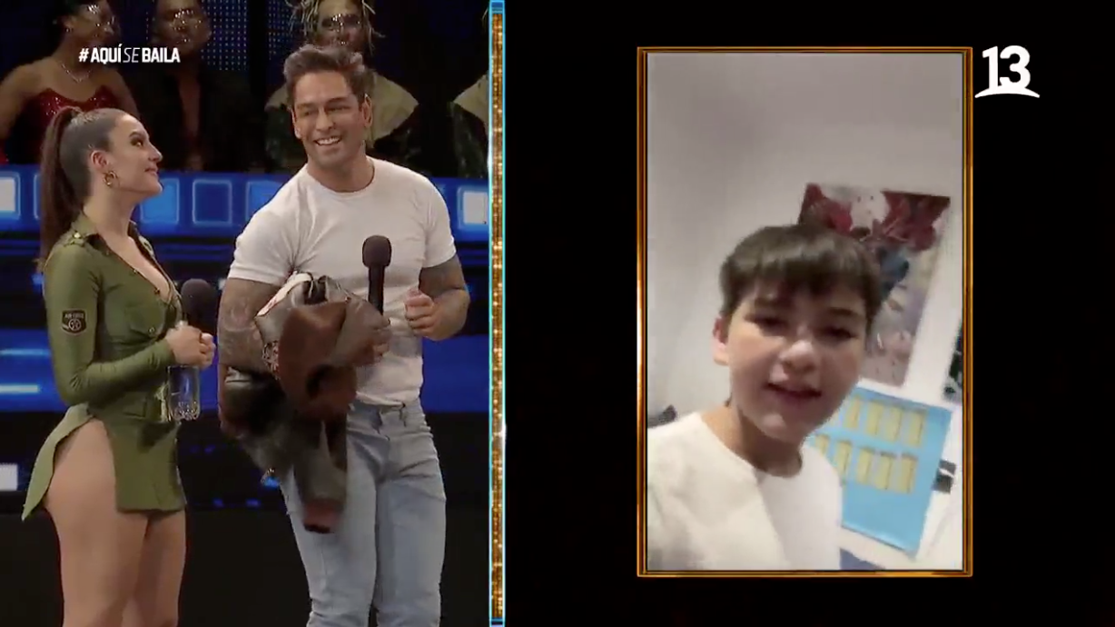 Chantal Gayoso recibió tierno mensaje en 'Aquí se baila'