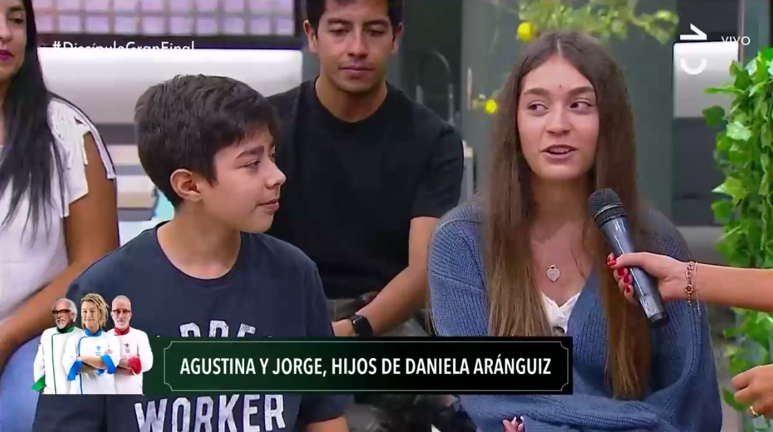 La especial participación de hijos de Daniela Aránguiz en la final de El Discípulo del Chef
