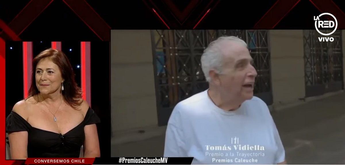 Esperanza Silva recordó con emoción el último homenaje a Tomás Vidiella: ella le entregó el Caleuche