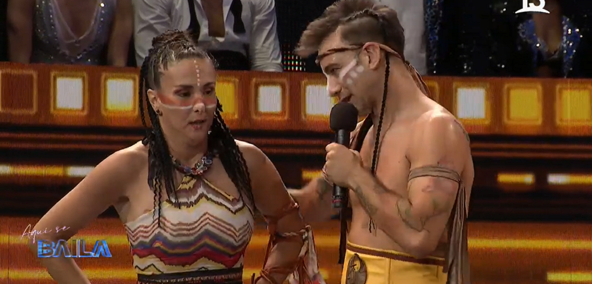 Icha Sobarzo y Christian Ocaranza volvieron en medio de críticas a la competencia de Aquí se baila