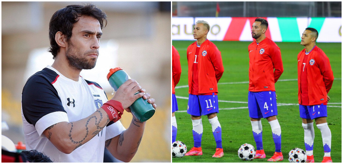 Jorge Valdivia y la arenga en la previa del partido de Chile y Brasil: “Nuestros guerreros”