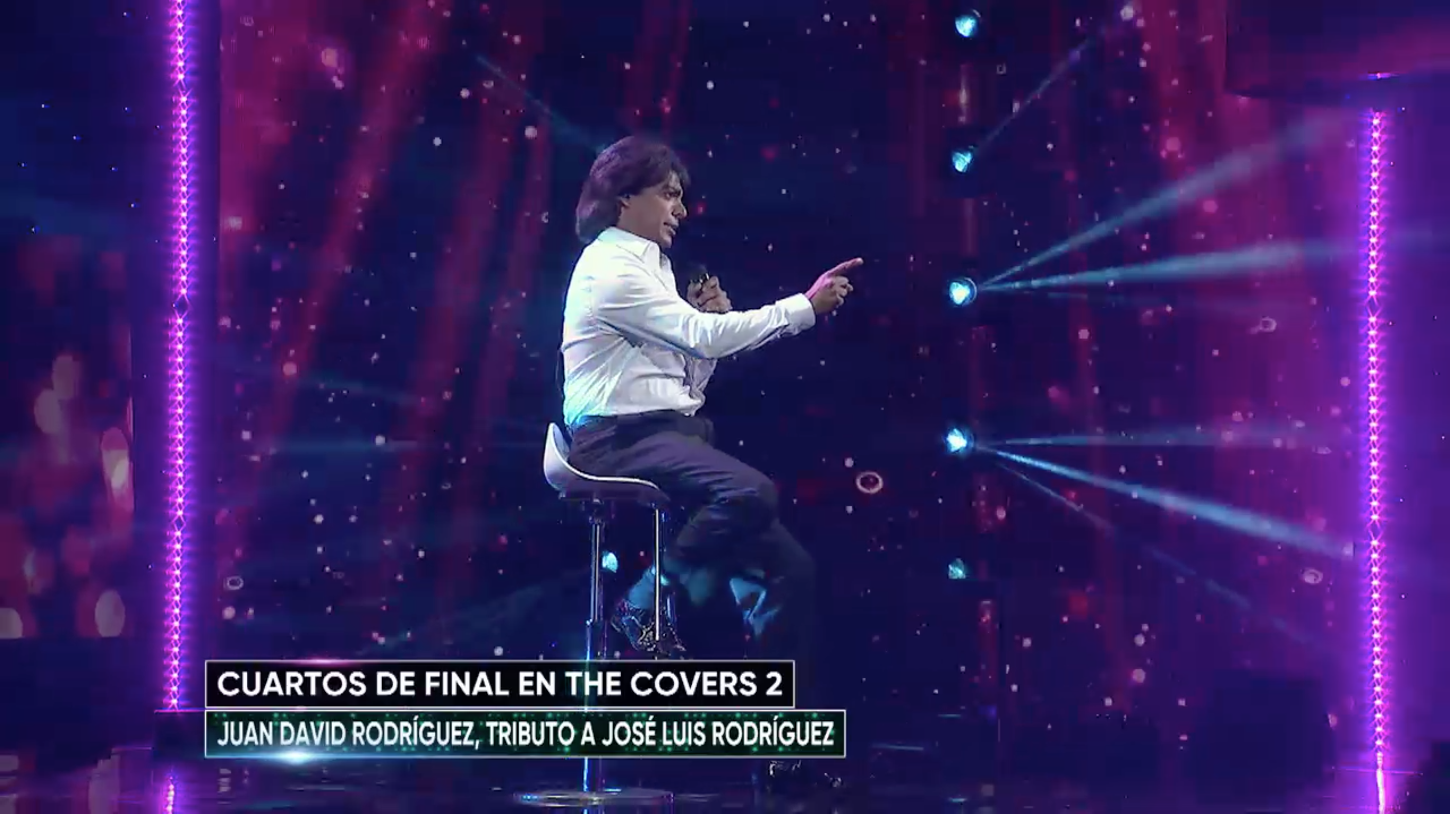 Juan David Rodríguez olvidó letra en su presentación en “The Covers 2”