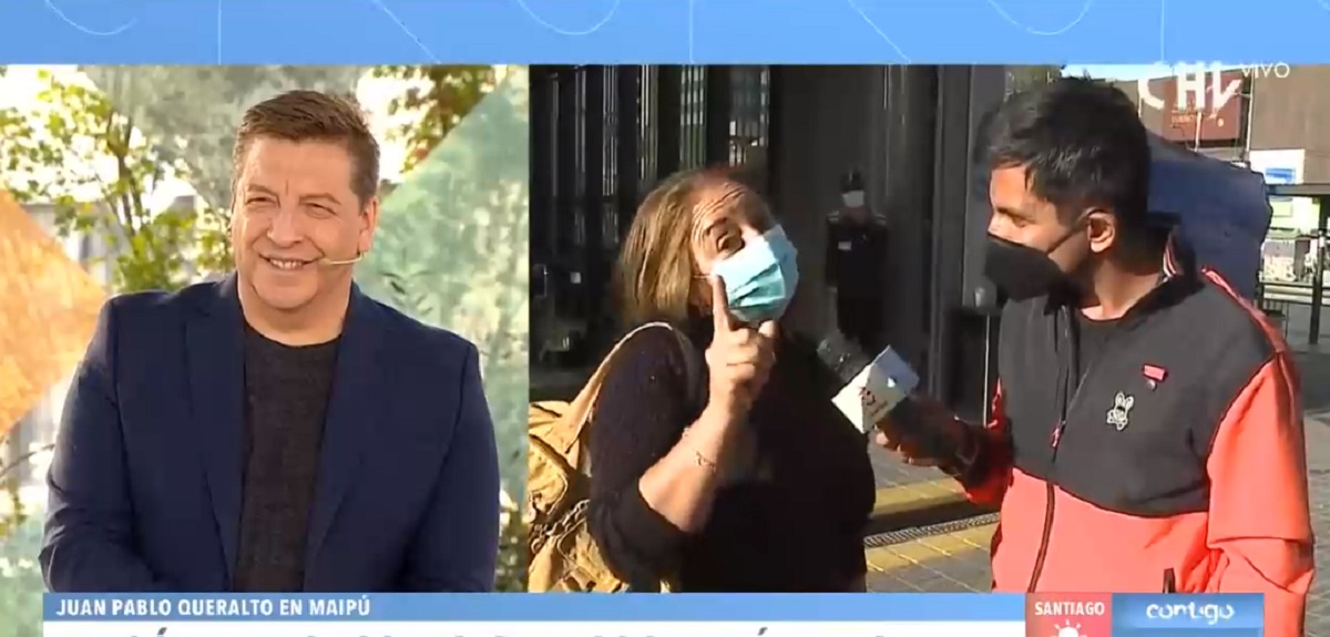 JC Rodríguez fue sorprendido con especial petición de entrevistada: involucró a Fran García-Huidobro