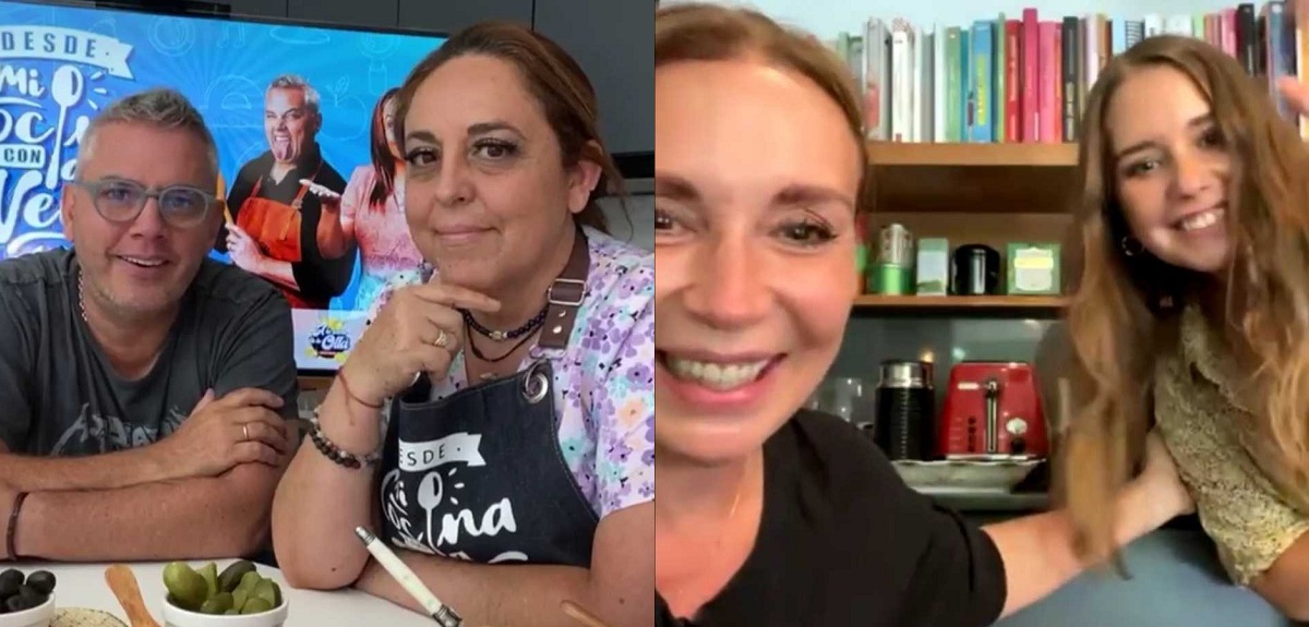 La divertida aparición de hija de Karen Doggenweiler en Live junto a Viñuela: 