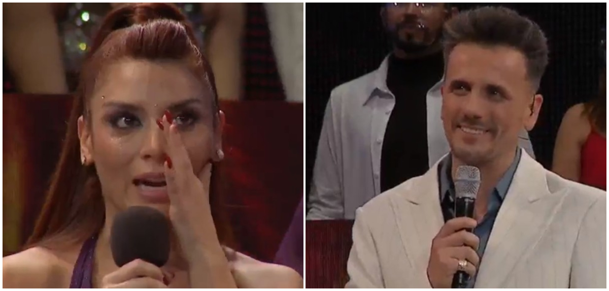 Kathy Contreras se emocionó hasta las lágrimas con sorpresa en Aquí se baila: “El verdadero amor”
