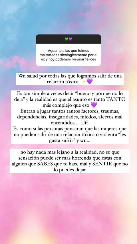 Kel Calderón relató su experiencia en una relación tóxica.