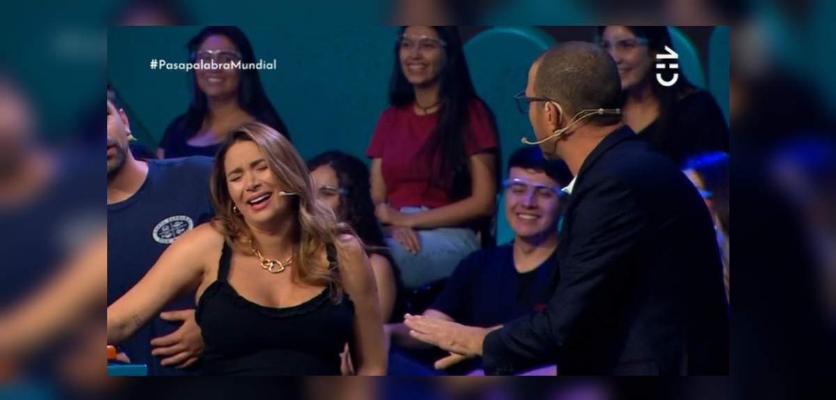 Lisandra Silva asustó en Pasapalabra por su embarazo