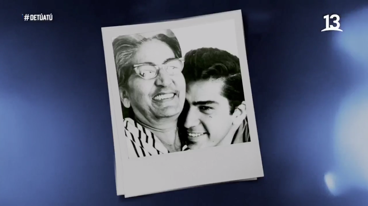 Fotografía de “El puma” con su madre