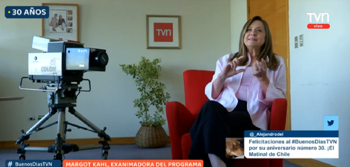 Margot Kahl vuelve al Buenos días a todos