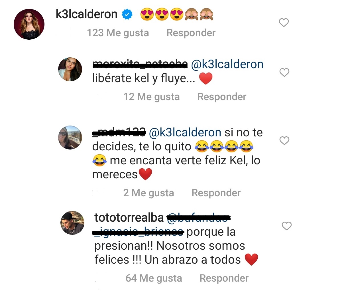 Toto Torrealba Kel Calderón