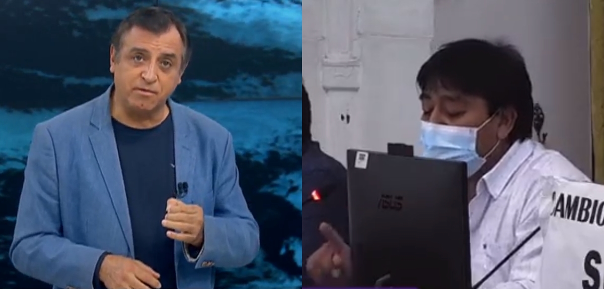 Iván Torres contestó a constituyente que le pidió no hablar de frente de mal tiempo: 