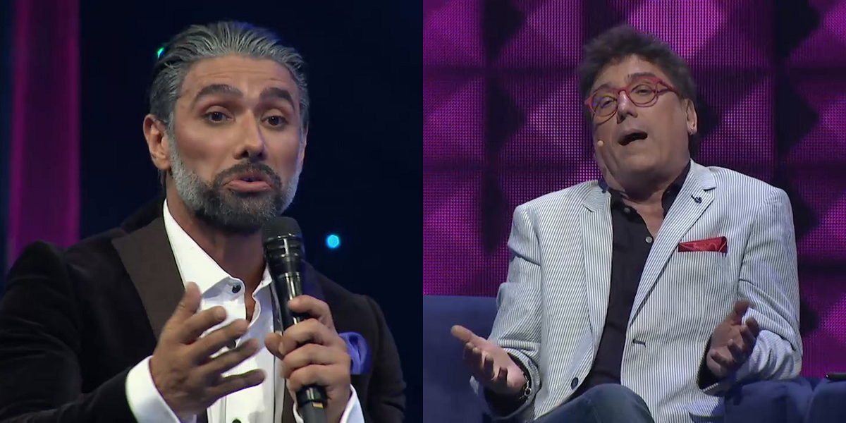 El tenso cruce entre Miguel Garcés y Óscar Mediavilla en 'The Covers': “No es personal”