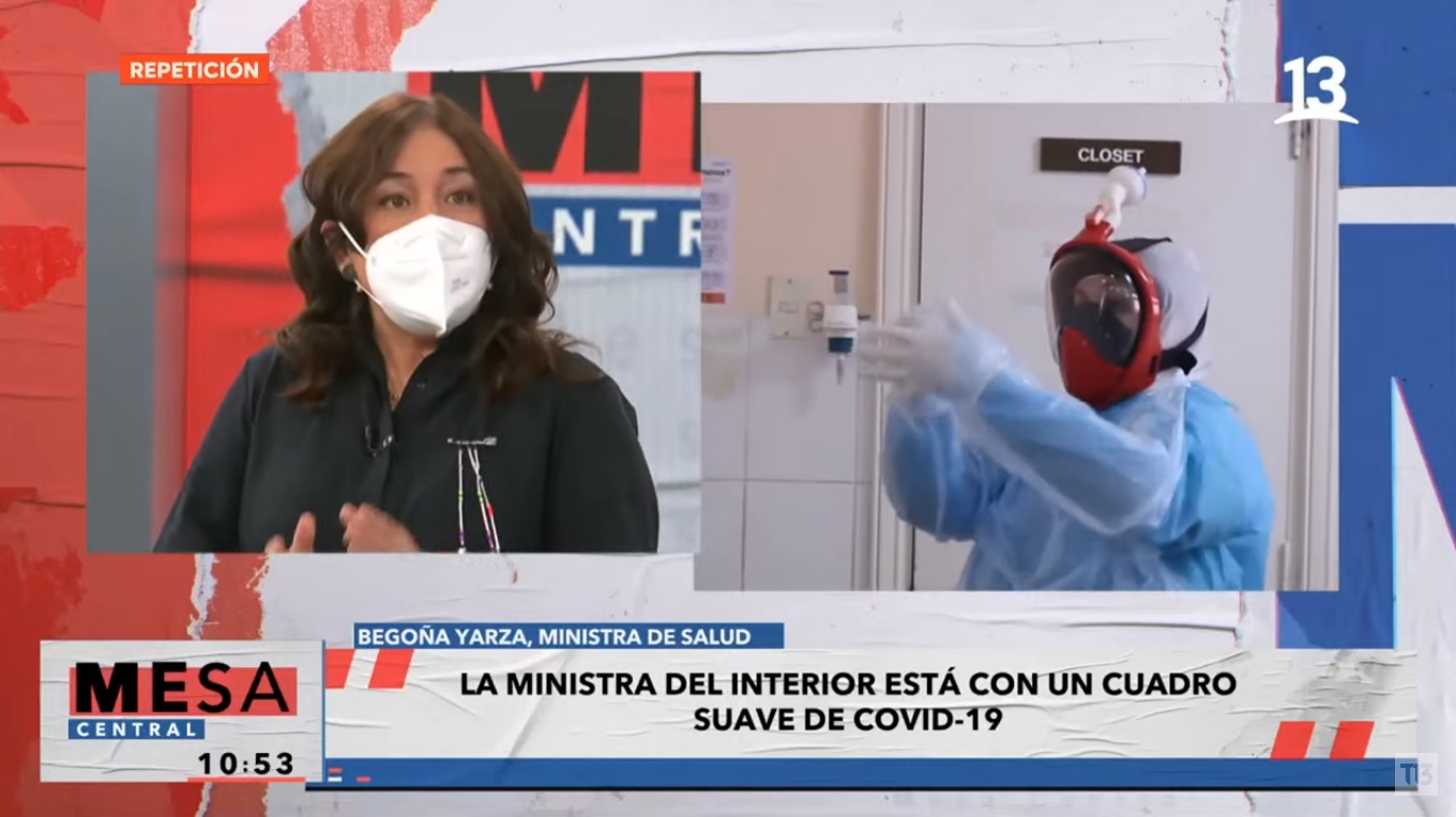 ministra de salud por COVID Izkia Siches