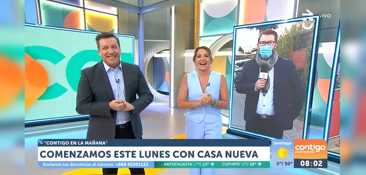 Contigo en la mañana estrenó nuevo y moderno set: 