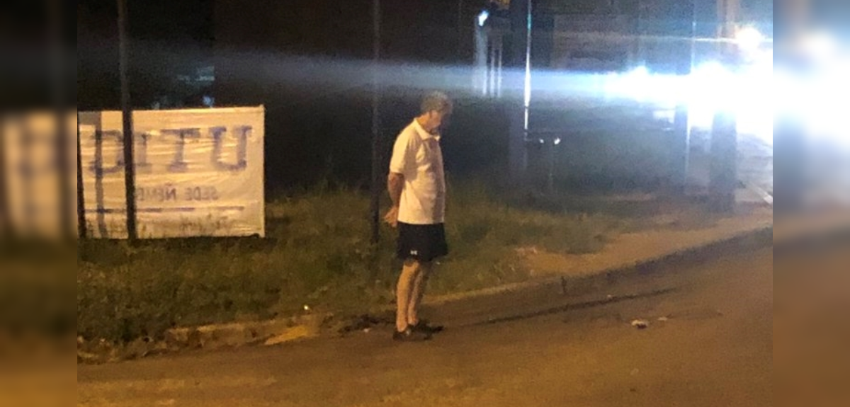 Padre espera a hija cada noche en paradero para que no vuelva sola a casa: lo realiza hace 3 años