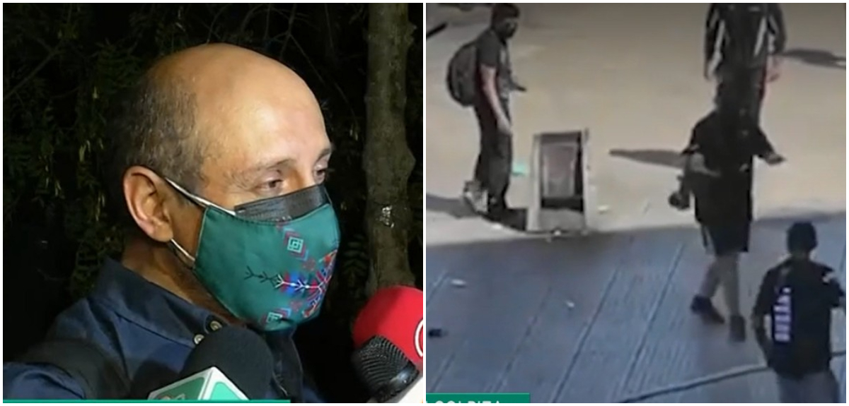 Padre de estudiante gravemente herido por ambulantes en marcha: 