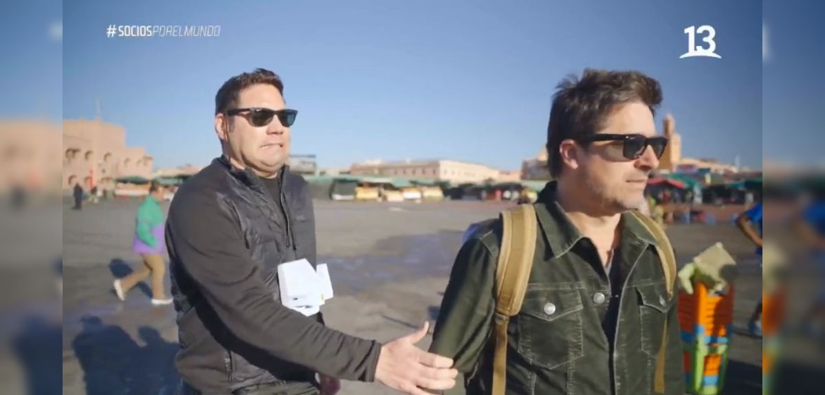 Pancho Saavedra pasó gran susto con una serpiente en 'Socios por el mundo': 