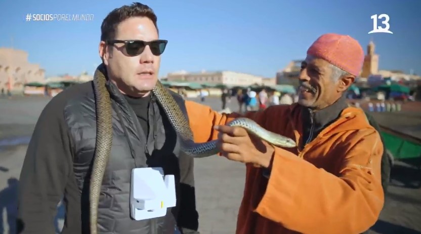 Pancho Saavedra vivió experiencia límite en Socios por el mundo.