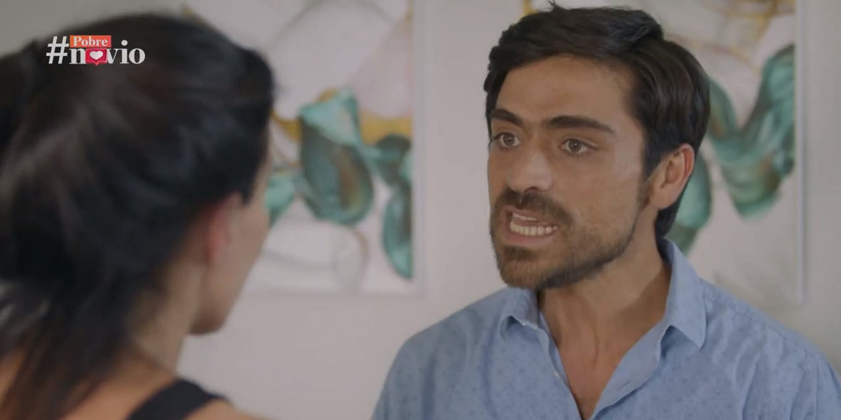 Televidentes criticaron ‘irresponsable’ actitud de Santiago en ‘Pobre Novio’: “Se hace la víctima”