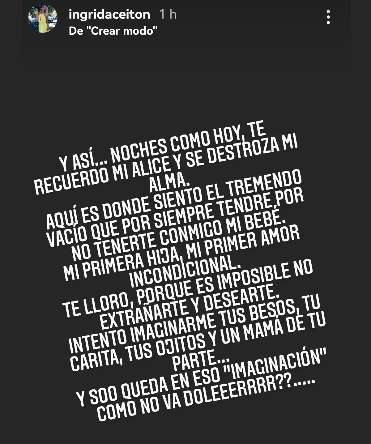 reflexión Ingrid Aceitón