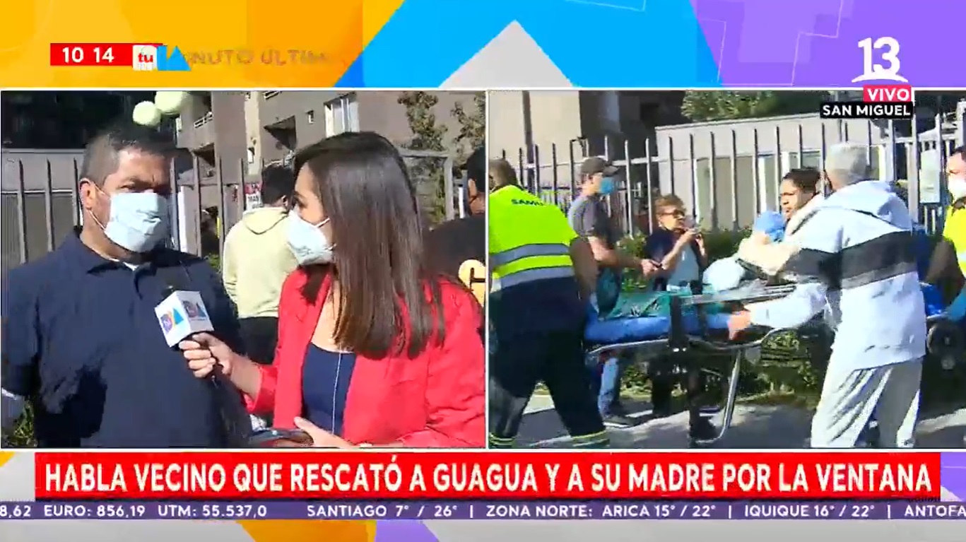 Vecino incendio San Miguel