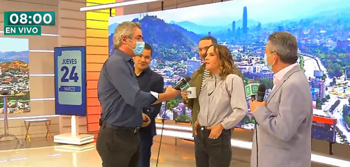 Repenning irrumpió en estudio de Mucho Gusto y recibió inesperada pregunta de Diana: 