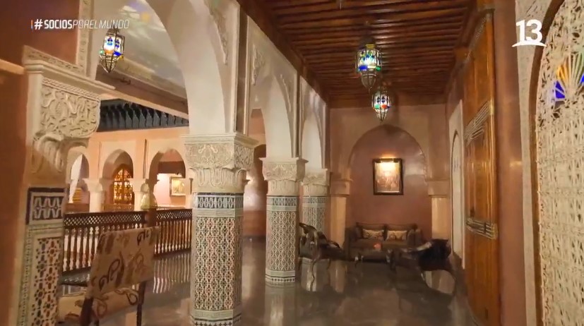 El lujoso hotel donde se hospedaron Pancho Saavedra y Jorge Zabaleta.