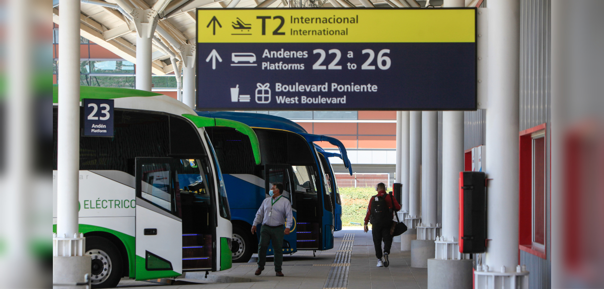 Inauguran nueva estación de buses en Aeropuerto de Santiago: conectará con ciudades cercanas a la RM