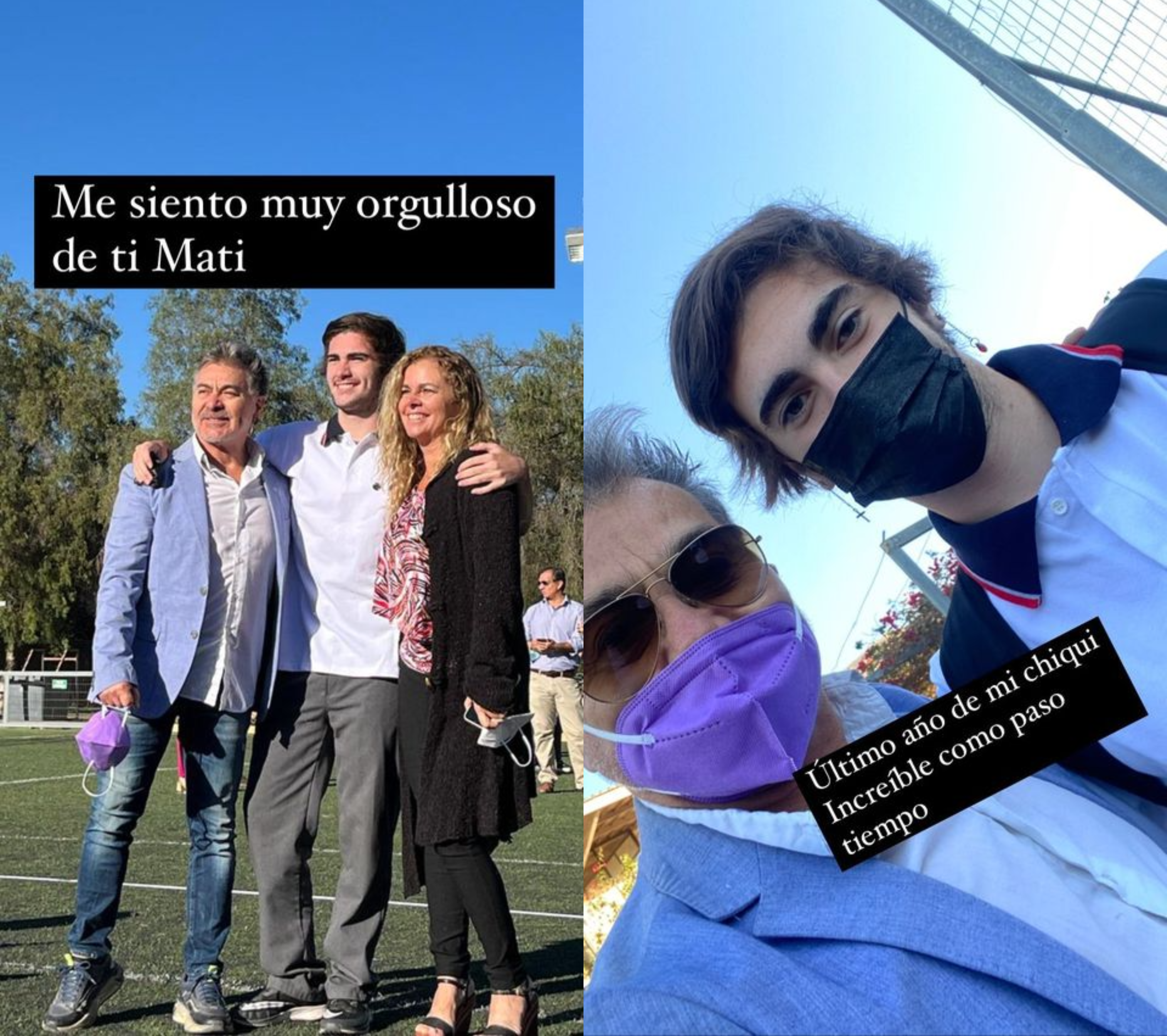 La emoción de Titi García Huidobro y Pato Torres.