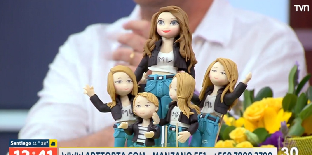 torta maria luisa godoy hijos