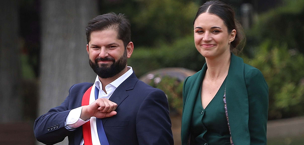 Irina Karamanos subió romántica foto tras votar junto a Gabriel Boric: 