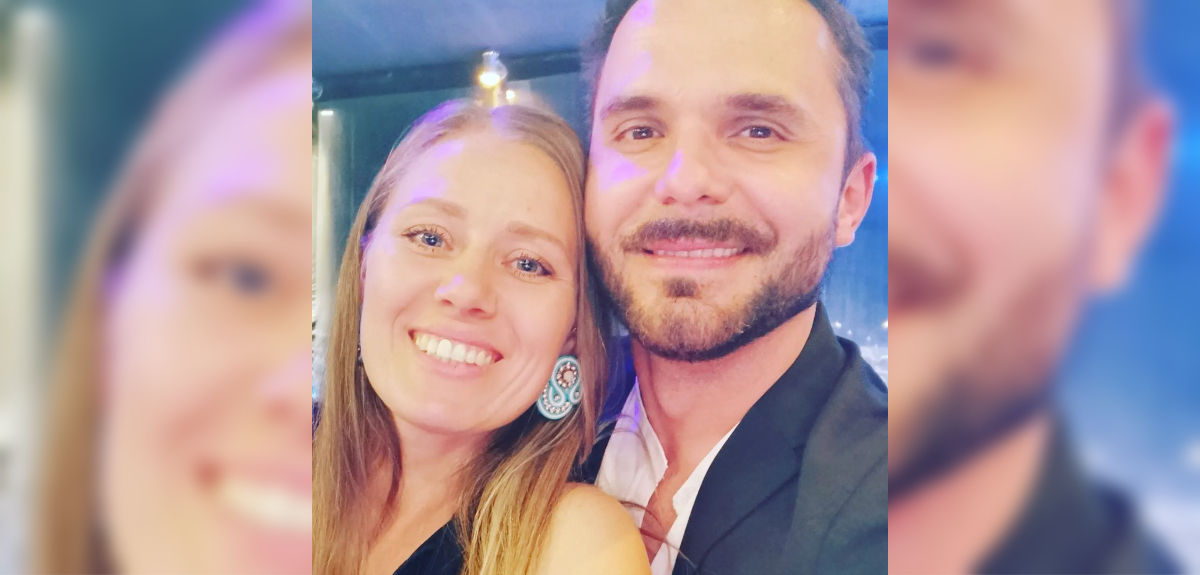 Álvaro Ballero mostró foto antigua y dedicó tierno mensaje a su esposa: 