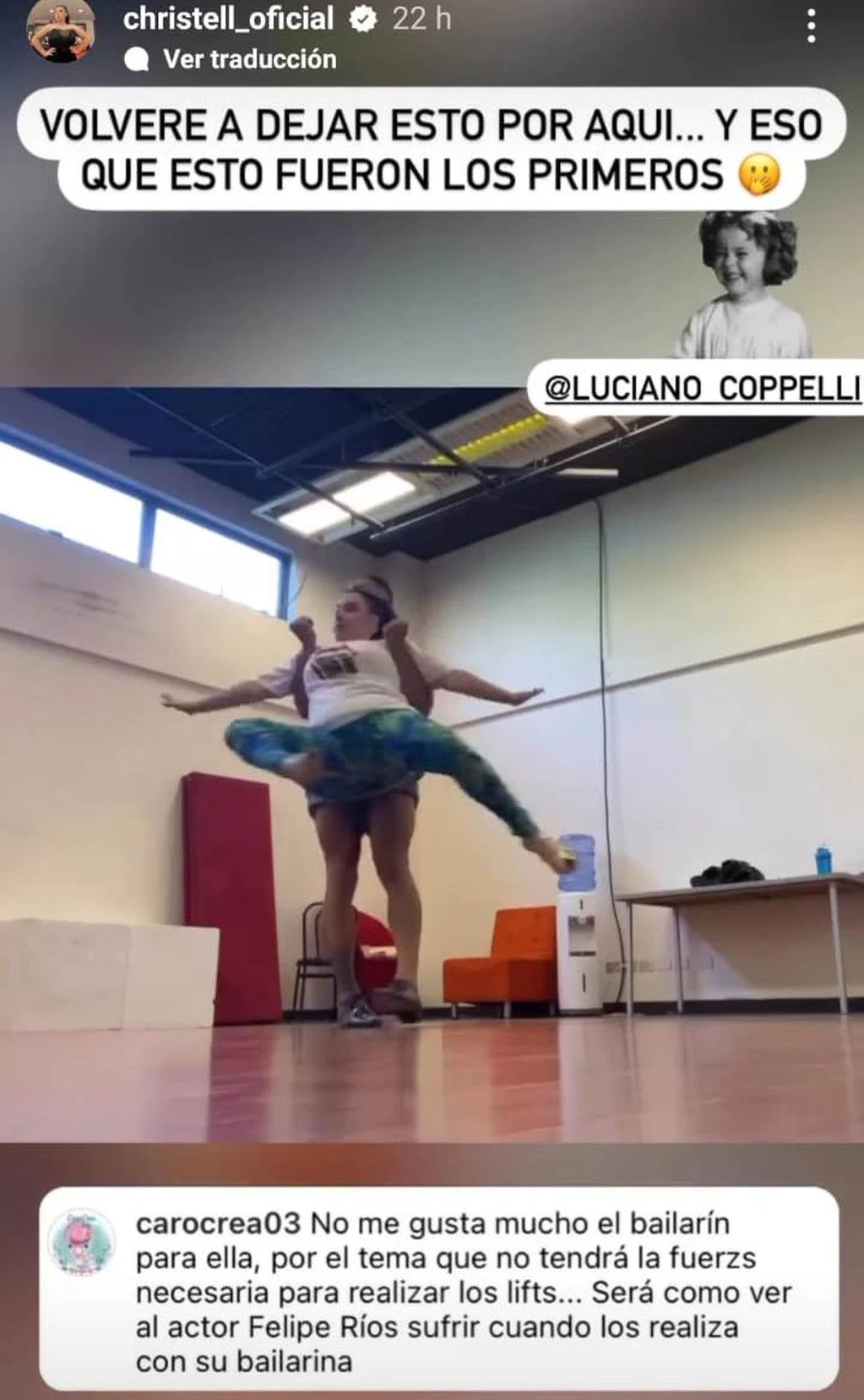 Christell Rodríguez mensajes ofesivos