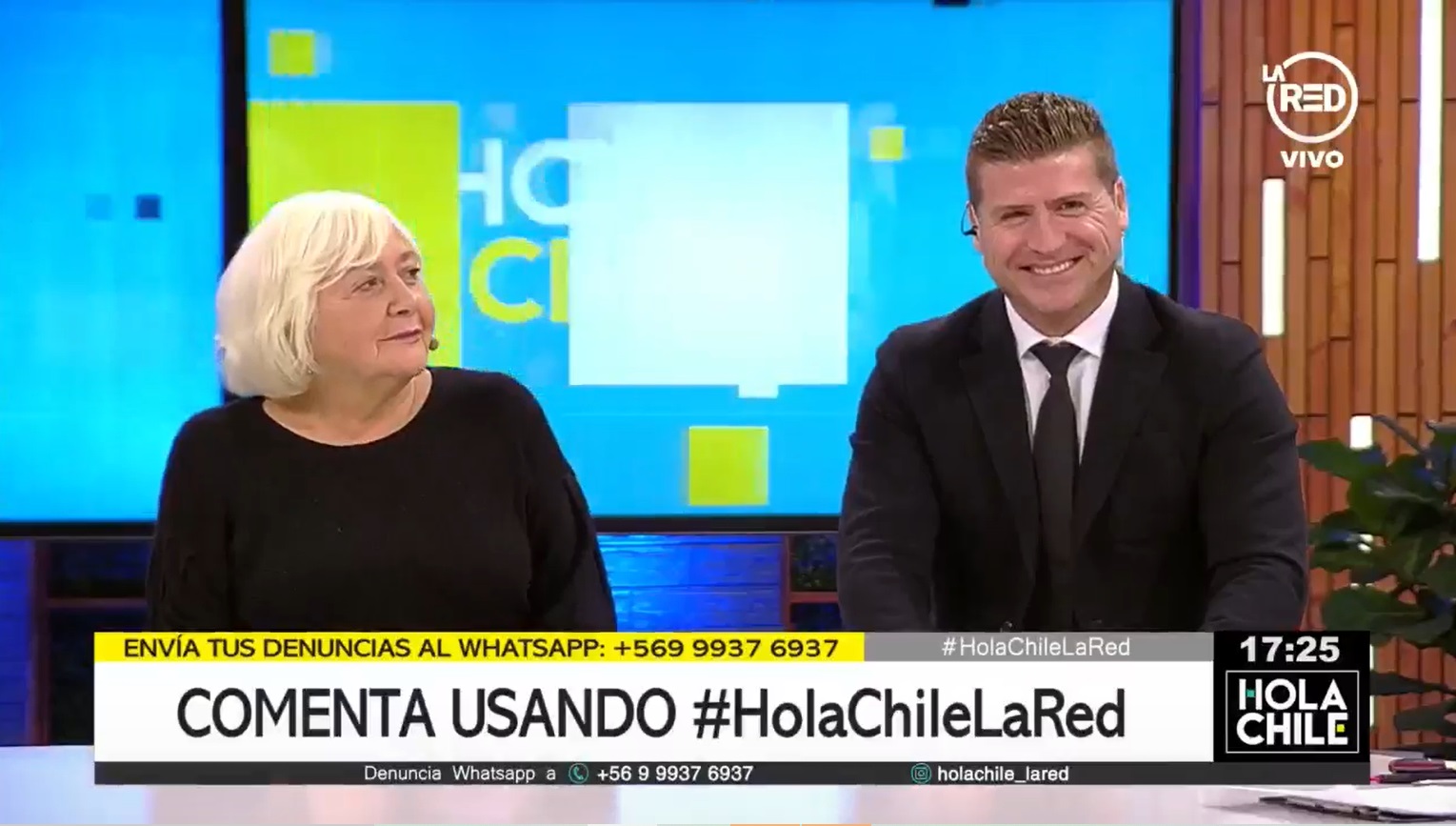 Claudio Rojas en Hola Chile