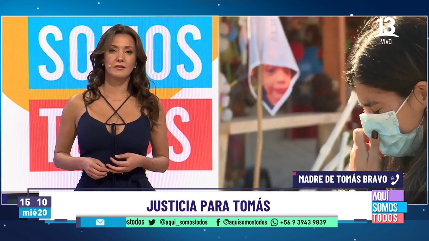 Estefanía Gutiérrez en Aquí Somos Todos