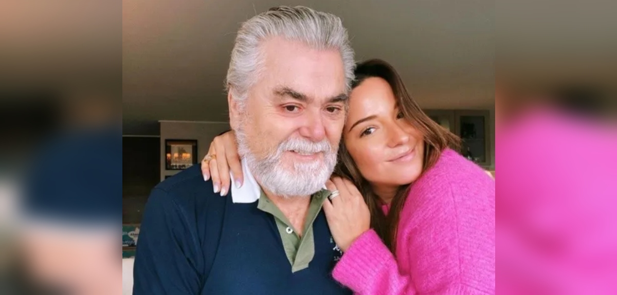 Kel Calderón mostró recuperación de su padre tras complejo estado: 