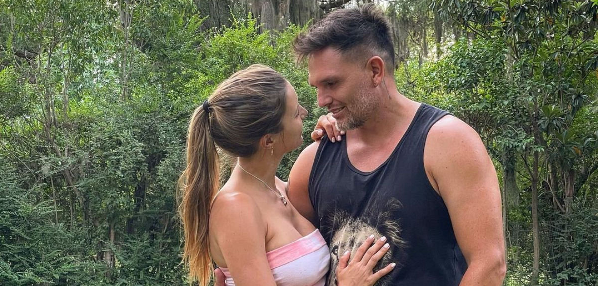 Rafael Olarra compartió tierna postal con su hija recién nacida: 