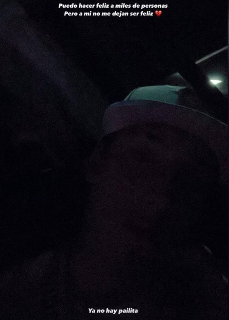 Pailita polémica con expareja