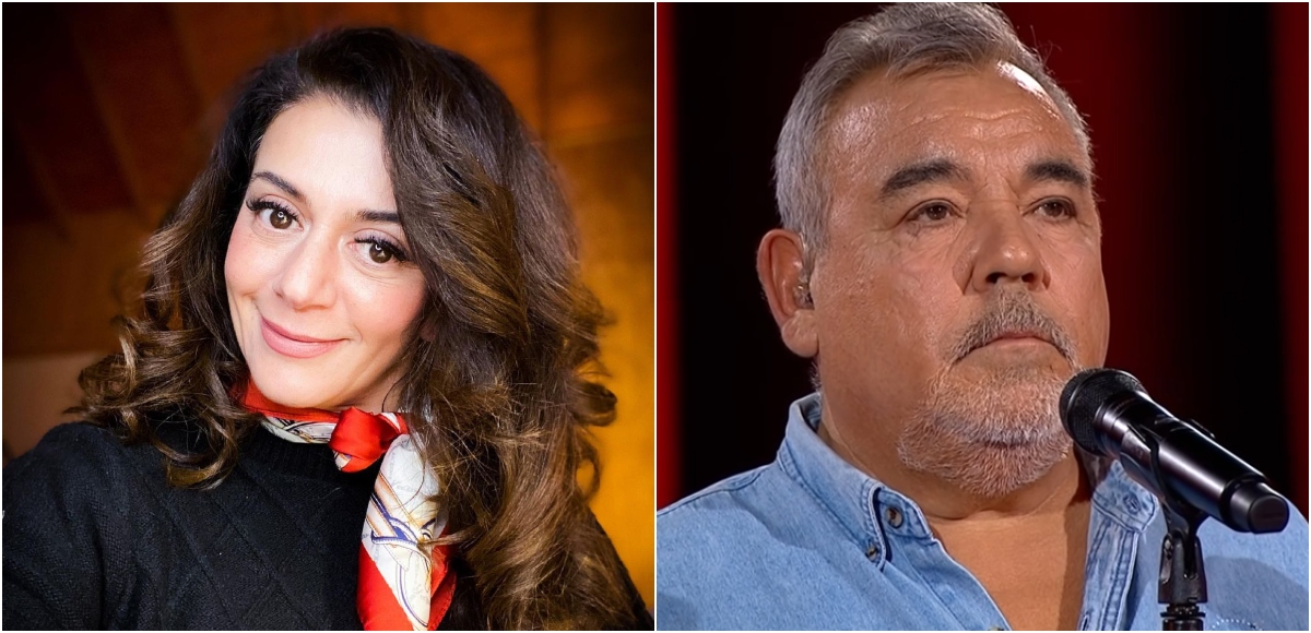 Paola Troncoso sorprendida por aparición de Jorge Caraccioli en The Voice: 