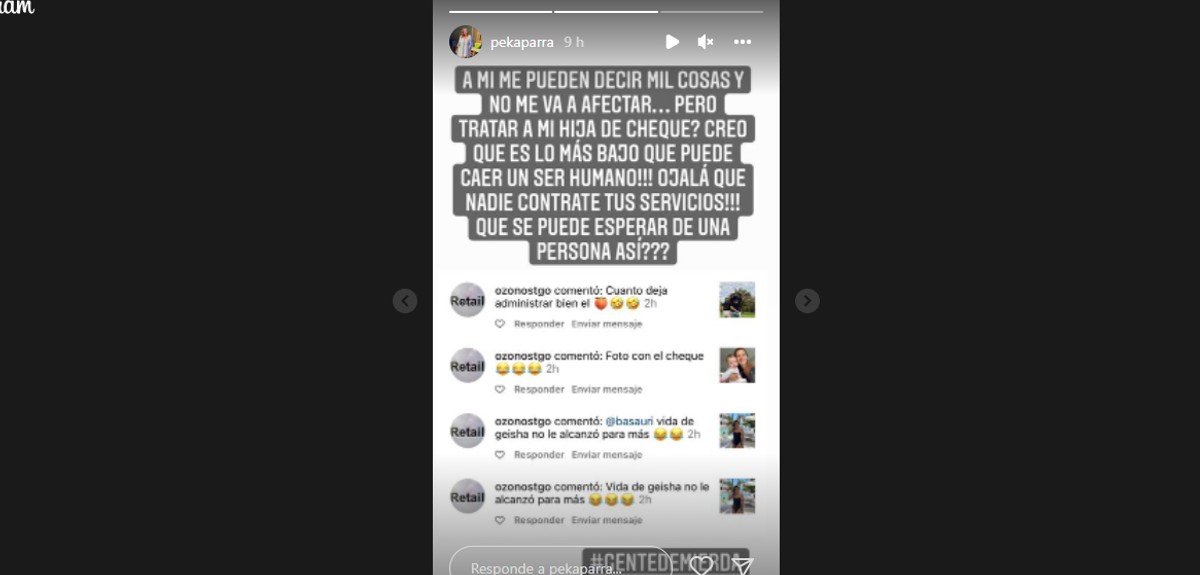 Ingrid Parra denuuncia