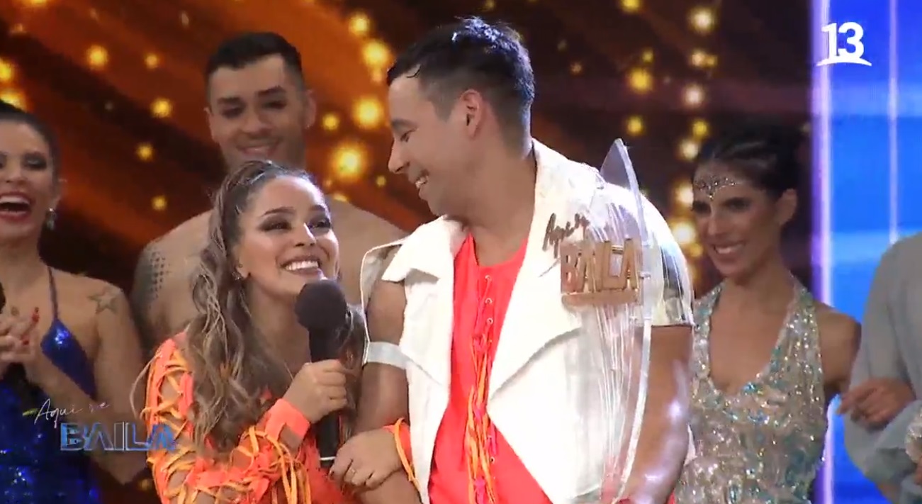 Xiomara y Francisco en Aquí se baila