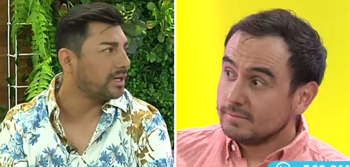 Andrés Caniulef y César Campos se reencontraron en pantalla: recordaron su antiguo romance