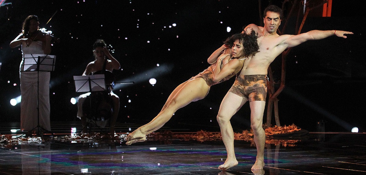 Kike Faúndez tras coronarse como el ganador de Aquí se baila