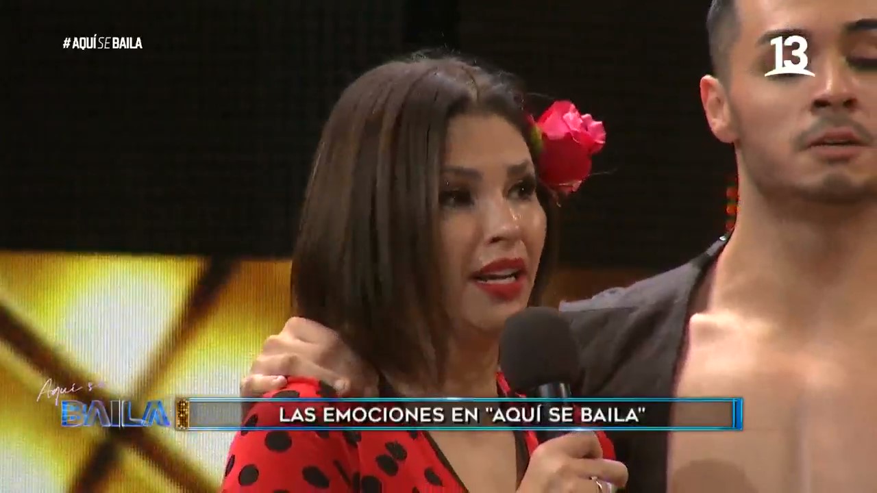 Thati Lira se emocionó hasta las lágrimas con tierno saludo de su hijo en ‘Aquí se baila’