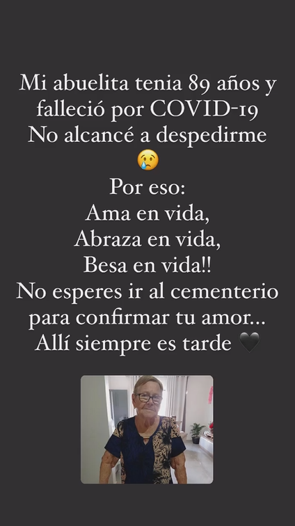 Bruno Zaretti dio a conocer muy afectado la triste muerte de su abuela: "No alcancé a despedirme"