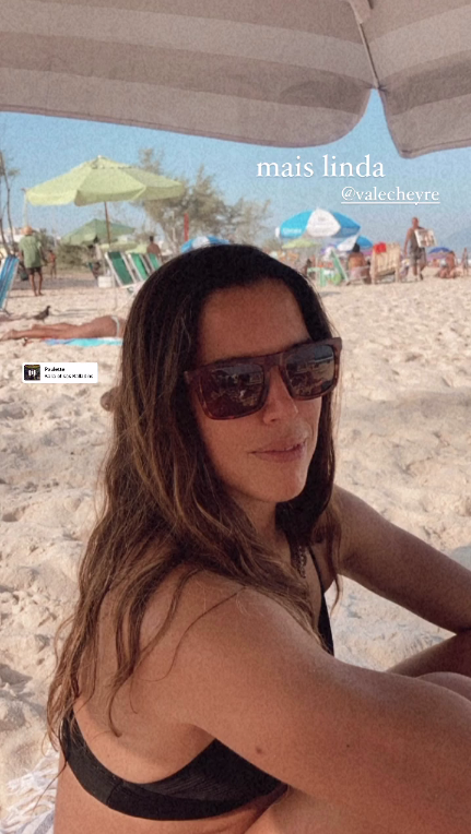 Camila Hirane compartió imágenes de sus vacaciones en Brasil