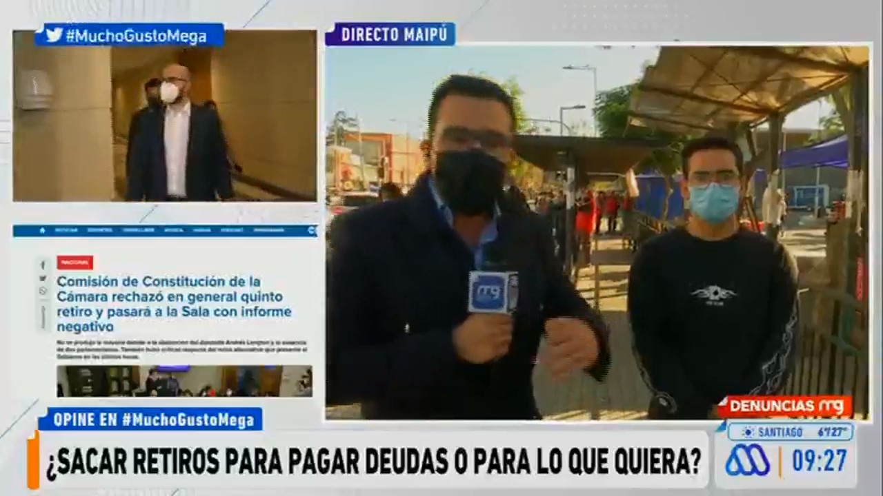 Joven conmovió en ‘Mucho Gusto’ al explicar por qué necesita el quinto retiro: "No quiero dar pena"