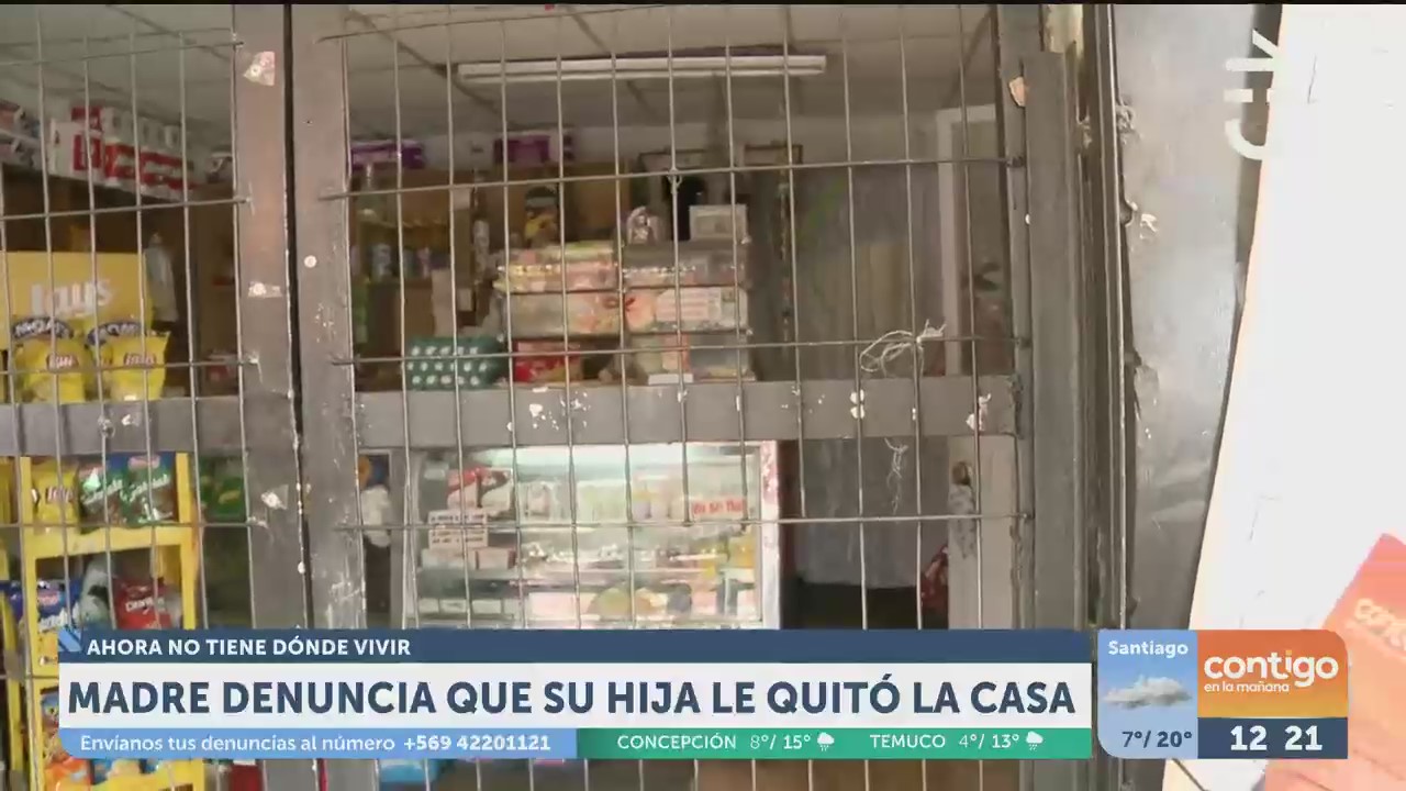Mujer acusó que su hija la engañó para quitarle su casa: ahora no tiene dónde vivir